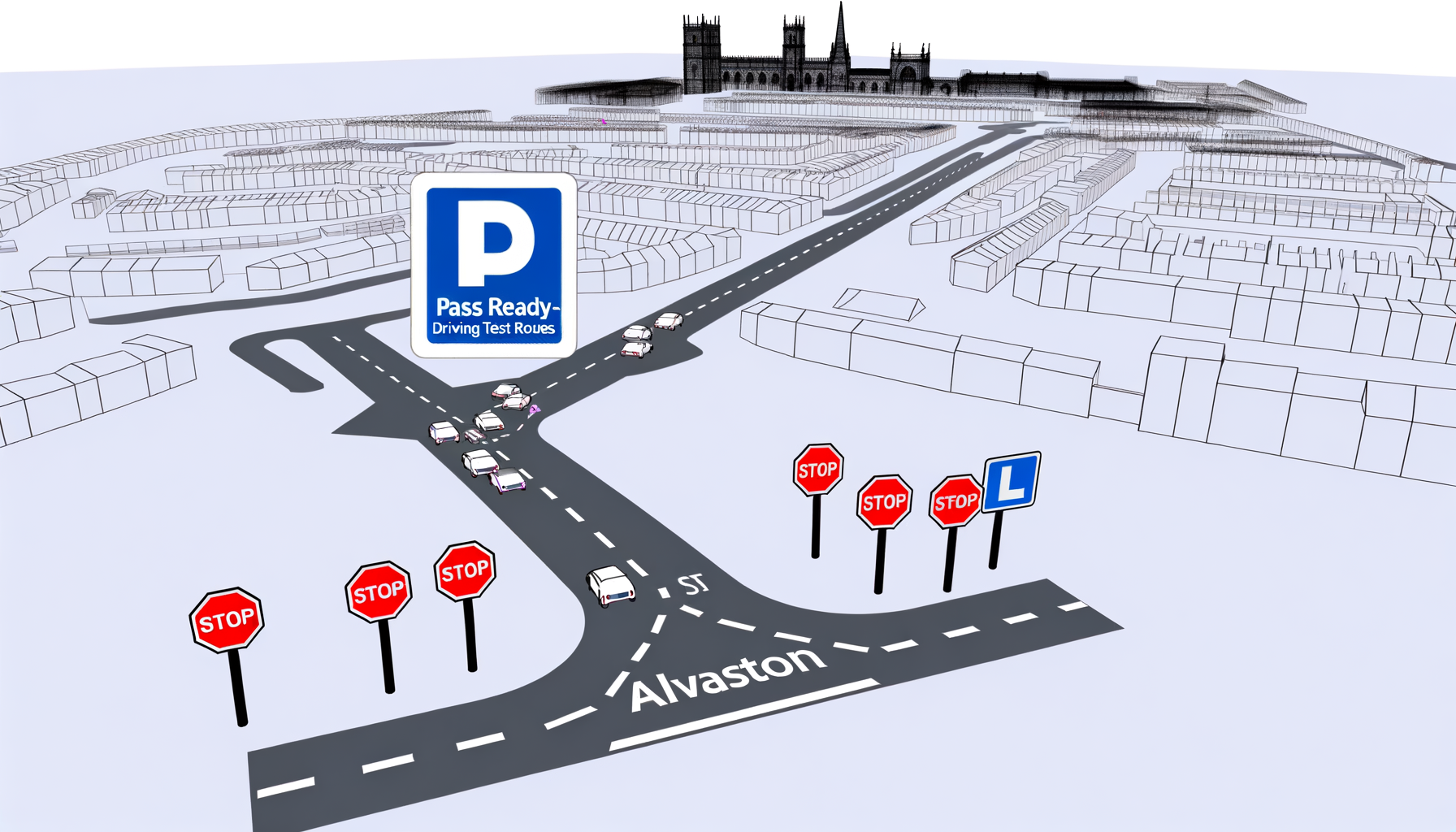 Derby (Alvaston) Driving Test Routes Available on the Exam Routes App