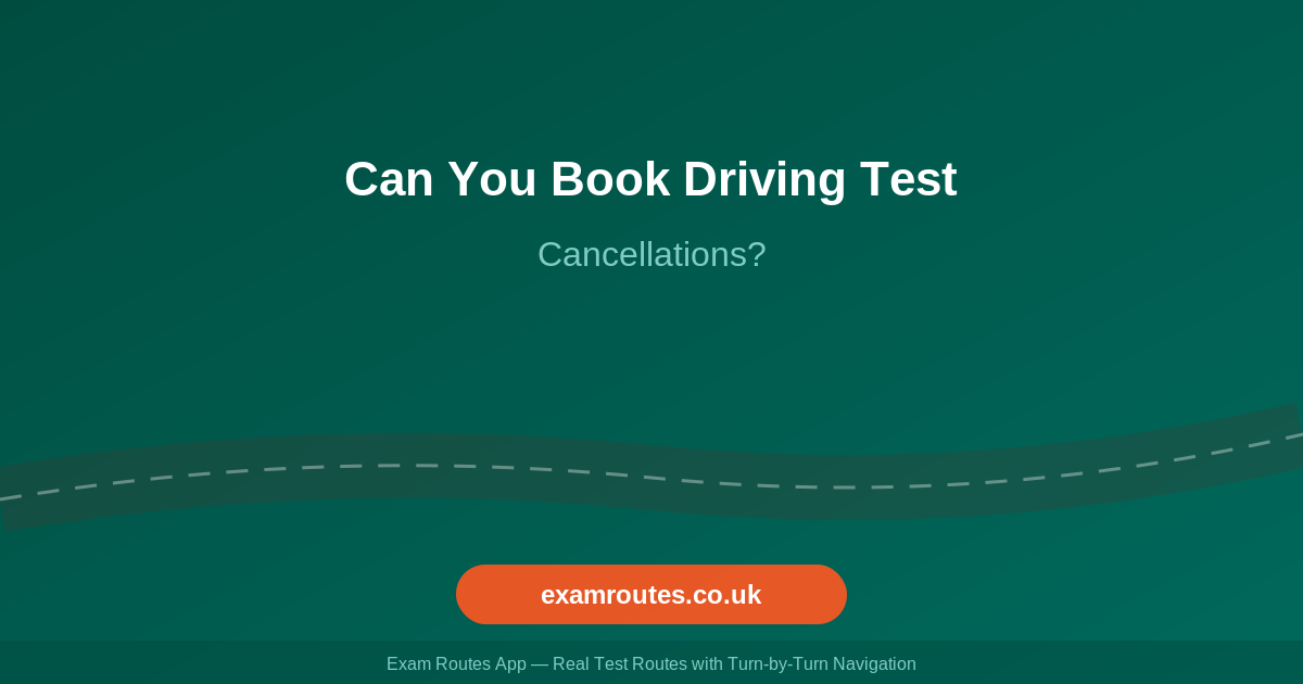 Can You Book Driving Test Cancellations in 2026? Here’s How