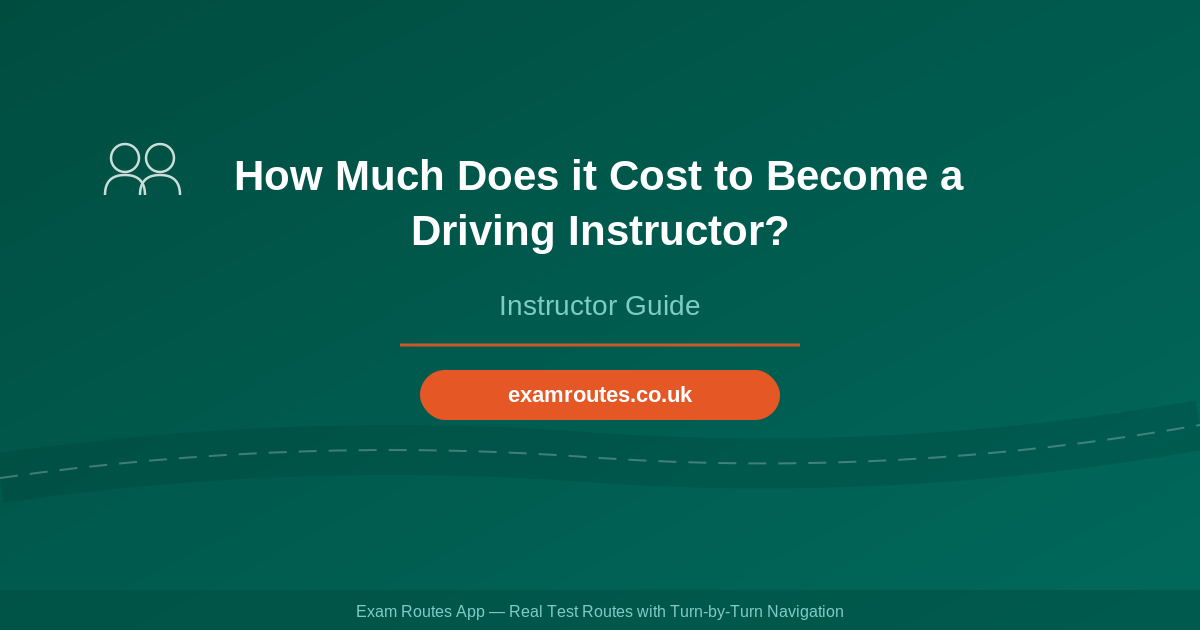 How Much Does it Cost to Become a Driving Instructor?