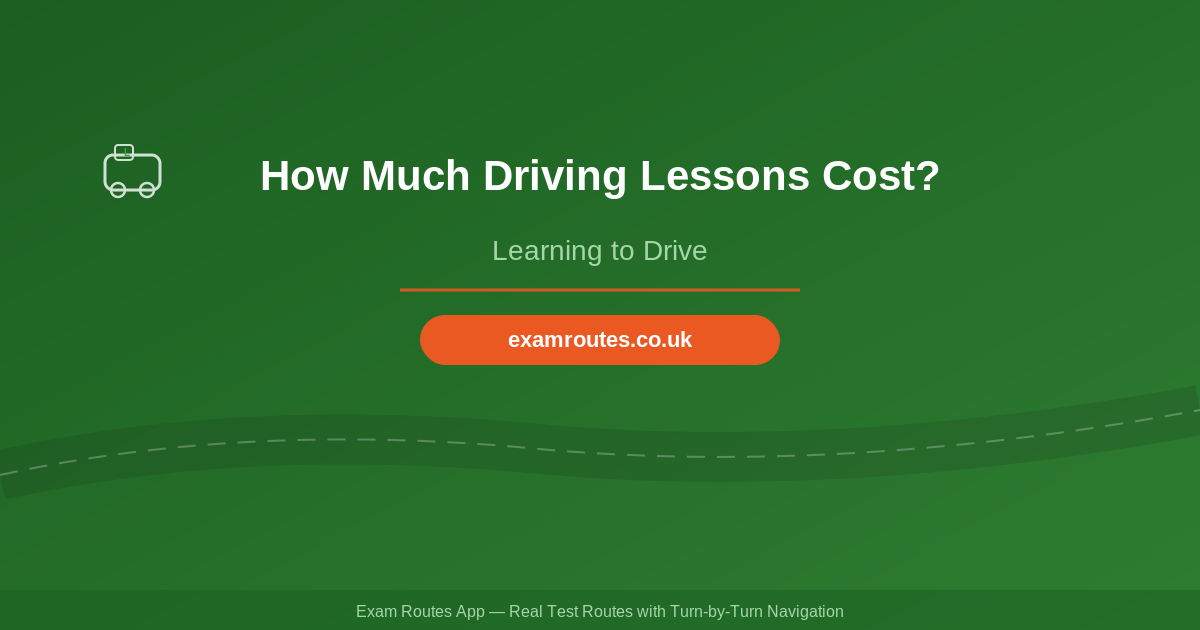 How Much Driving Lessons Cost?
