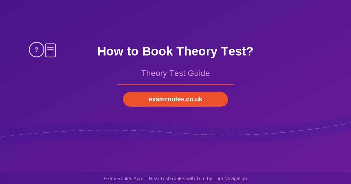 How to Book Theory Test?