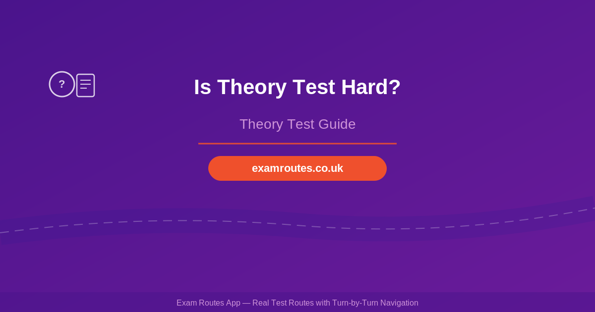 Is Theory Test Hard?