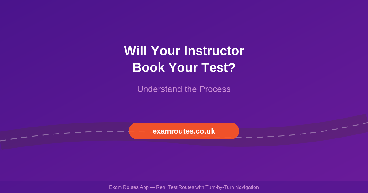 Will a Driving Instructor Book Your Driving Test?