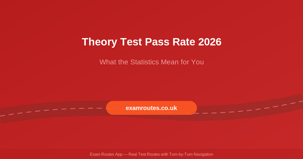 What Is the Pass Rate for the Theory Test in 2026?