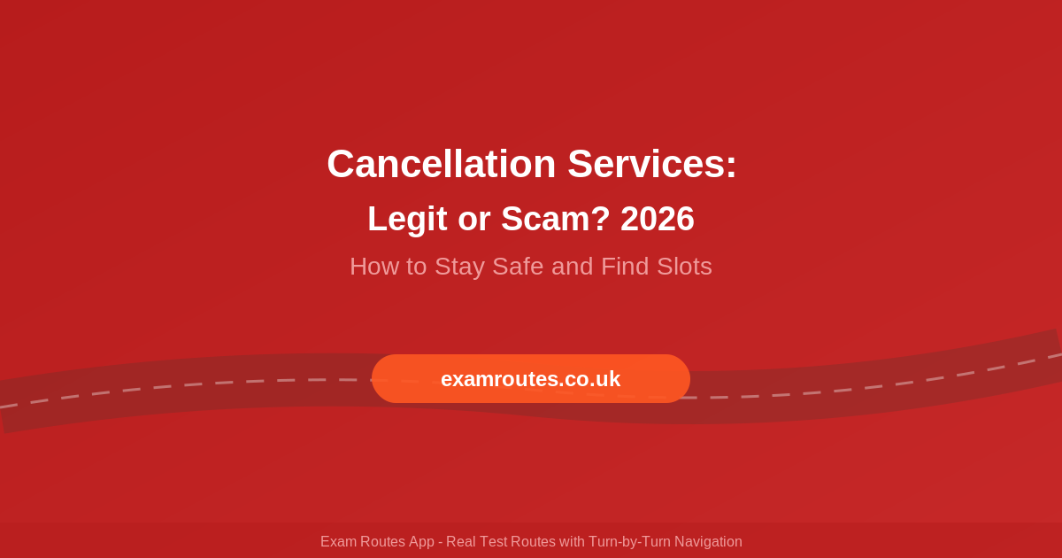 Are Driving Test Cancellation Services Legit in 2026? What You Need to Know