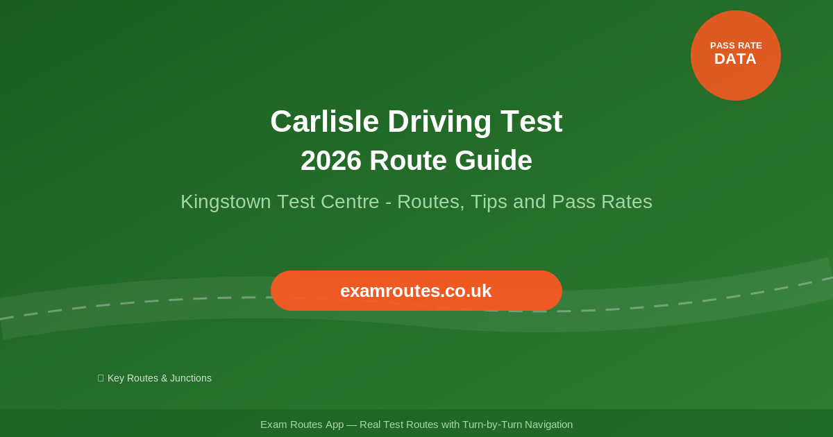 Carlisle Driving Test 2026: The Complete Route Guide to Passing at Kingstown