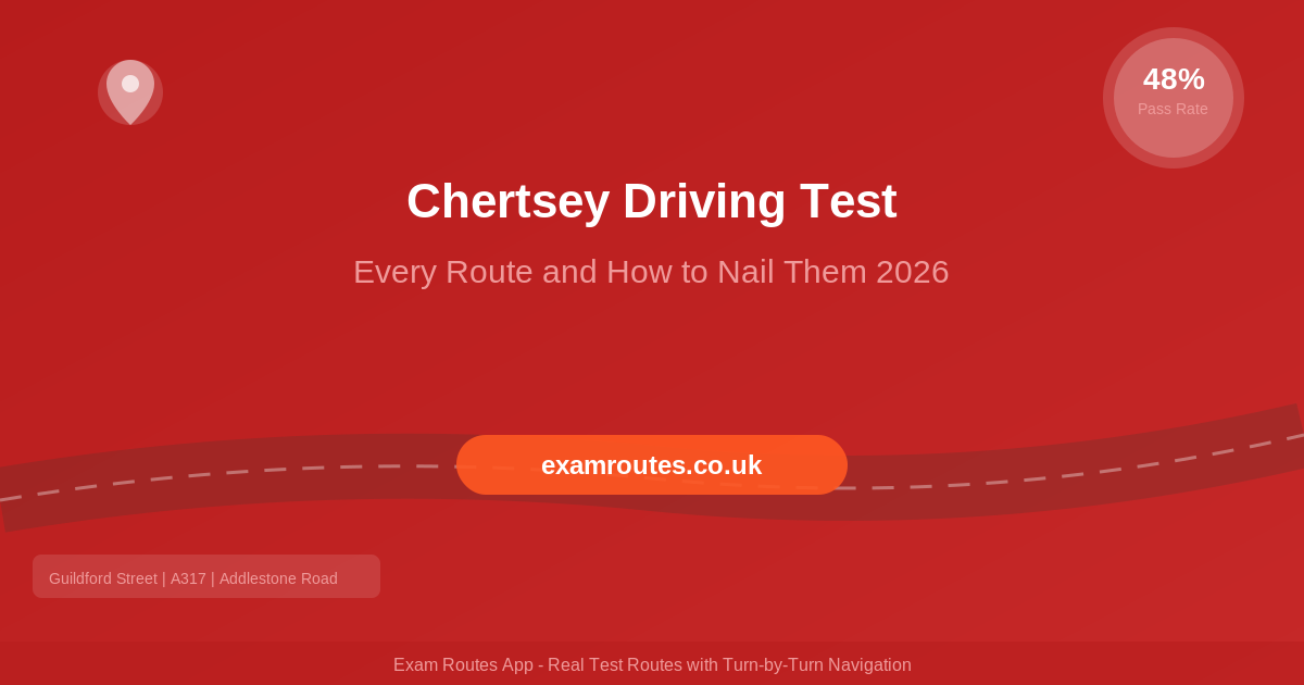 Chertsey Driving Test 2026: Every Route and How to Nail Them