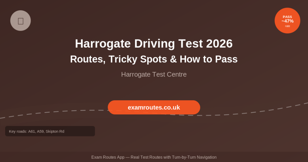 Harrogate Driving Test Centre 2026 Routes - Exam Routes