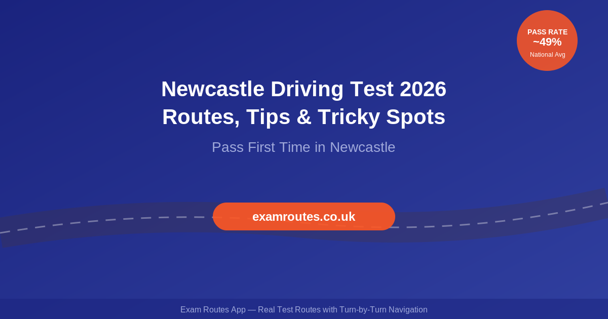 Newcastle Driving Test 2026: Tricky Spots, Route Maps and How to Prepare