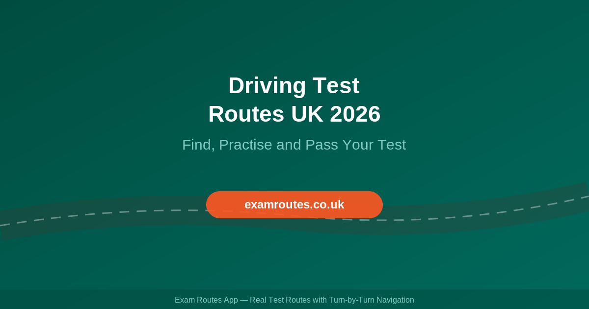 Driving Test Routes UK 2026: How to Find, Practise and Pass