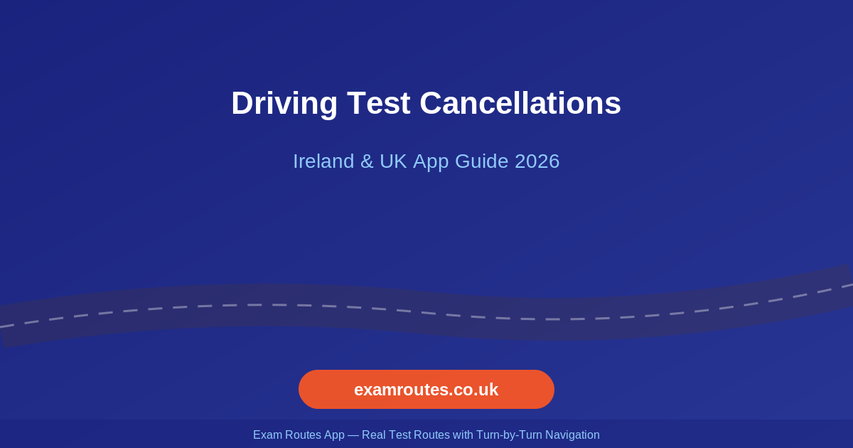 Driving Test Cancellations App: Finding Earlier Slots in Ireland and the UK in 2026