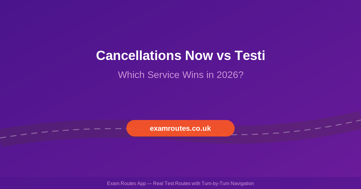 Driving Test Cancellations Now vs Testi 2026: Which Is Worth It?