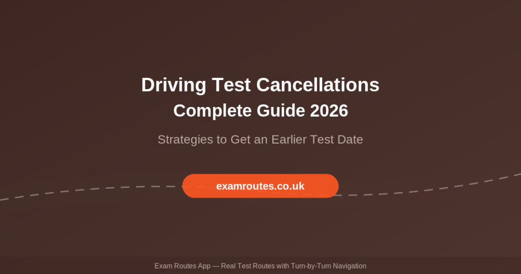 Driving Test Cancellations 2026: A Complete Guide to Getting an Earlier Date