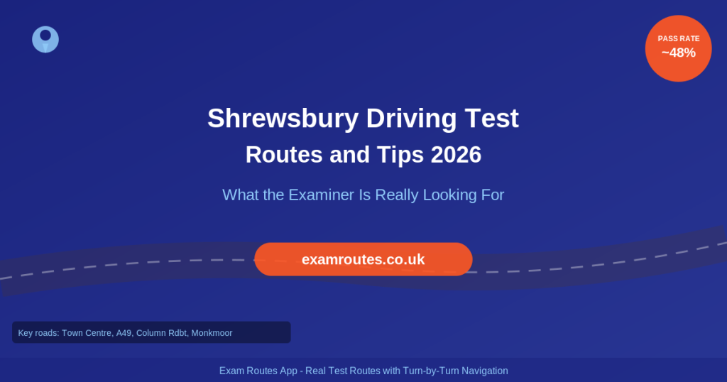 Shrewsbury Driving Test Routes 2026: What the Examiner Is Really Looking For