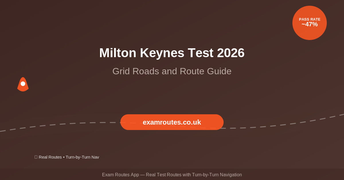 Milton Keynes Driving Test 2026: Routes, Grid Roads and How to Pass at Bletchley