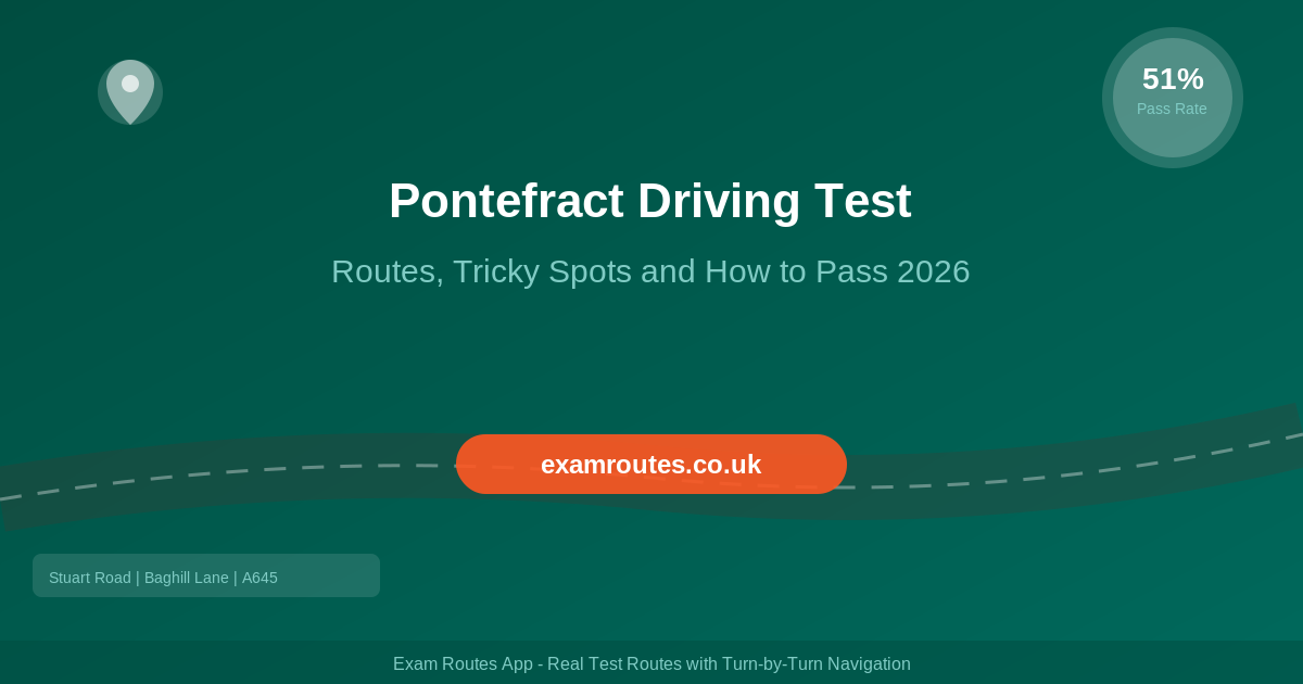 Pontefract Driving Test 2026: Routes, Tricky Spots and How to Pass