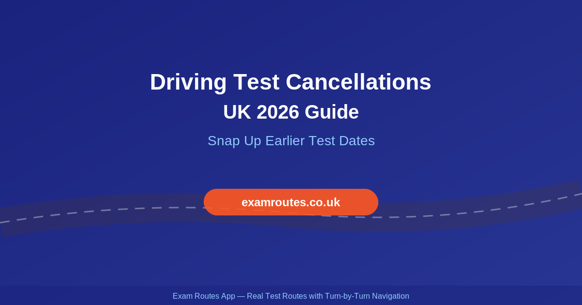 Driving Test Cancellations UK 2026: How to Snap Up a Cancelled Slot