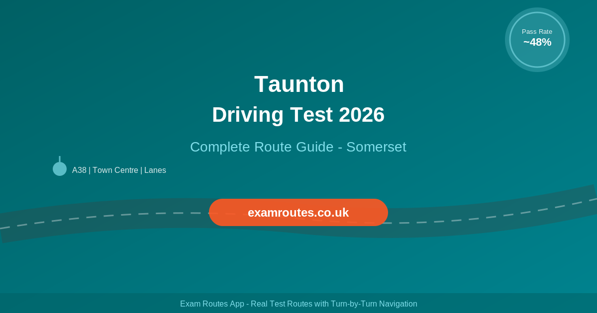 Taunton Driving Test 2026: The Complete Route Guide to Passing at Taunton Test Centre