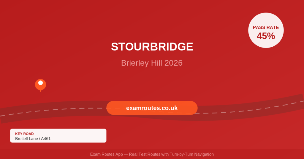 Stourbridge Driving Test 2026: Routes, Tricky Spots & How to Prepare at Brierley Hill