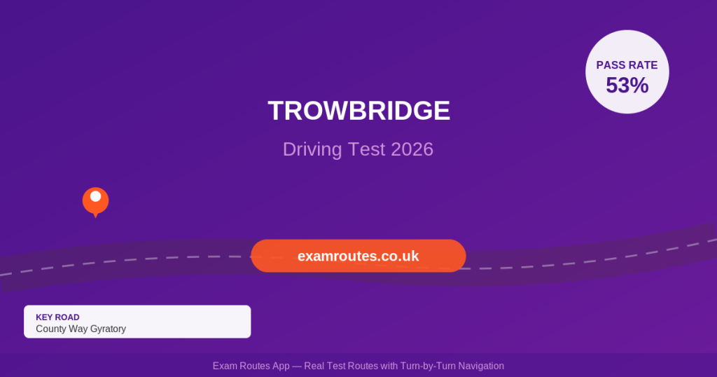Trowbridge Driving Test 2026: Routes, Tricky Spots & How to Pass