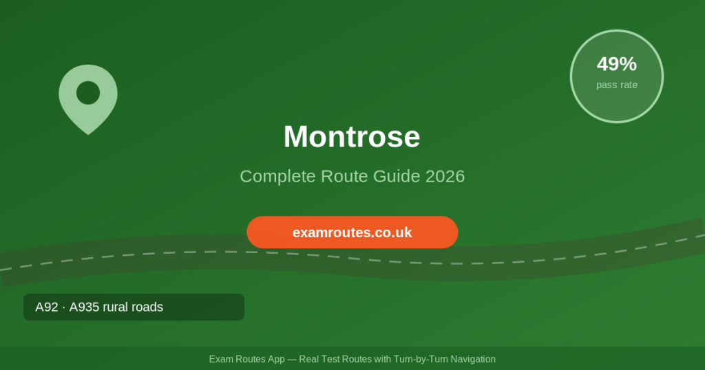 Montrose 2026: The Complete Route Guide to Passing Your Driving Test