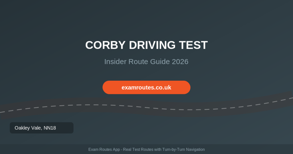 The Insider Guide to Corby Test Centre: Routes That Catch Learners Out in 2026