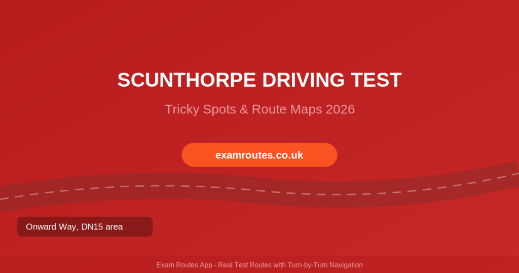 Scunthorpe Driving Test 2026: Tricky Spots, Route Maps & How to Prepare