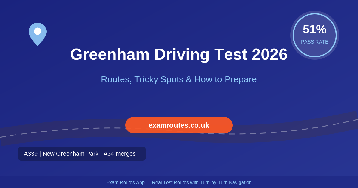 Greenham Driving Test 2026: Tricky Spots, Route Maps & How to Prepare