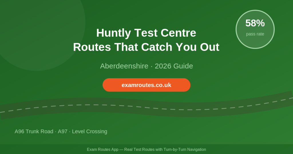 Huntly driving test centre route guide 2026 featured image