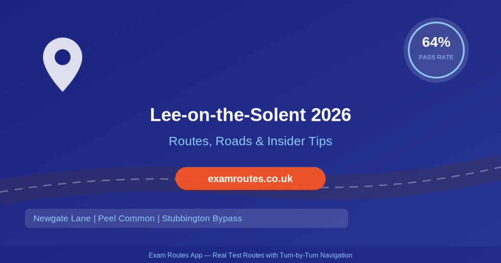 Lee-on-the-Solent driving test centre 2026 route guide featured image