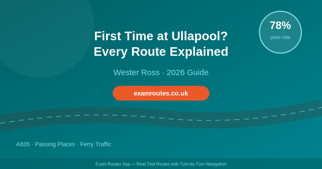 Ullapool driving test centre route guide 2026 featured image