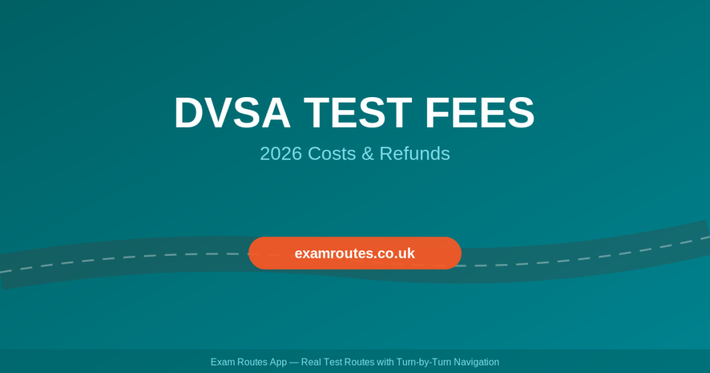 DVSA Driving Test Fees in 2026: What You'll Pay, Refund Rules and How to Rebook