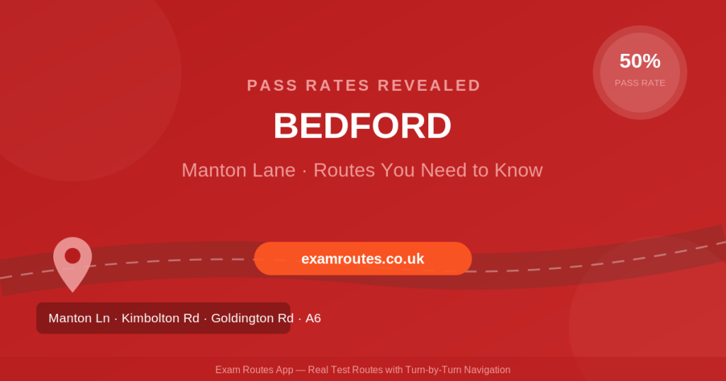 Bedford Driving Test 2026: Pass Rates Revealed – Plus the Routes You Need to Know