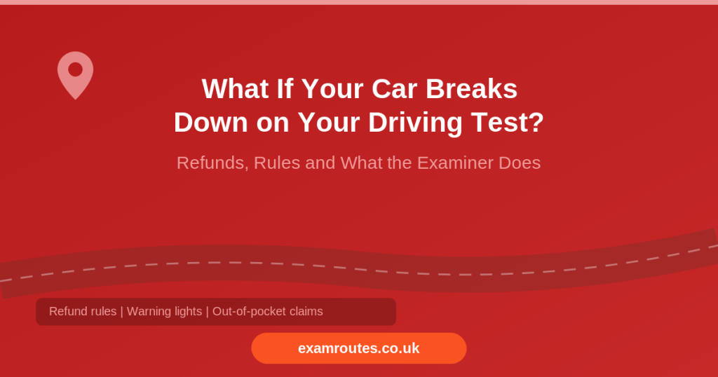 What Happens If Your Car Breaks Down on Your Driving Test in 2026?