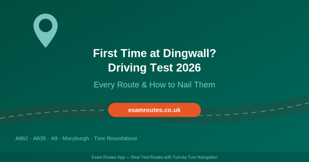 Dingwall driving test centre 2026 routes and tips for first-time candidates