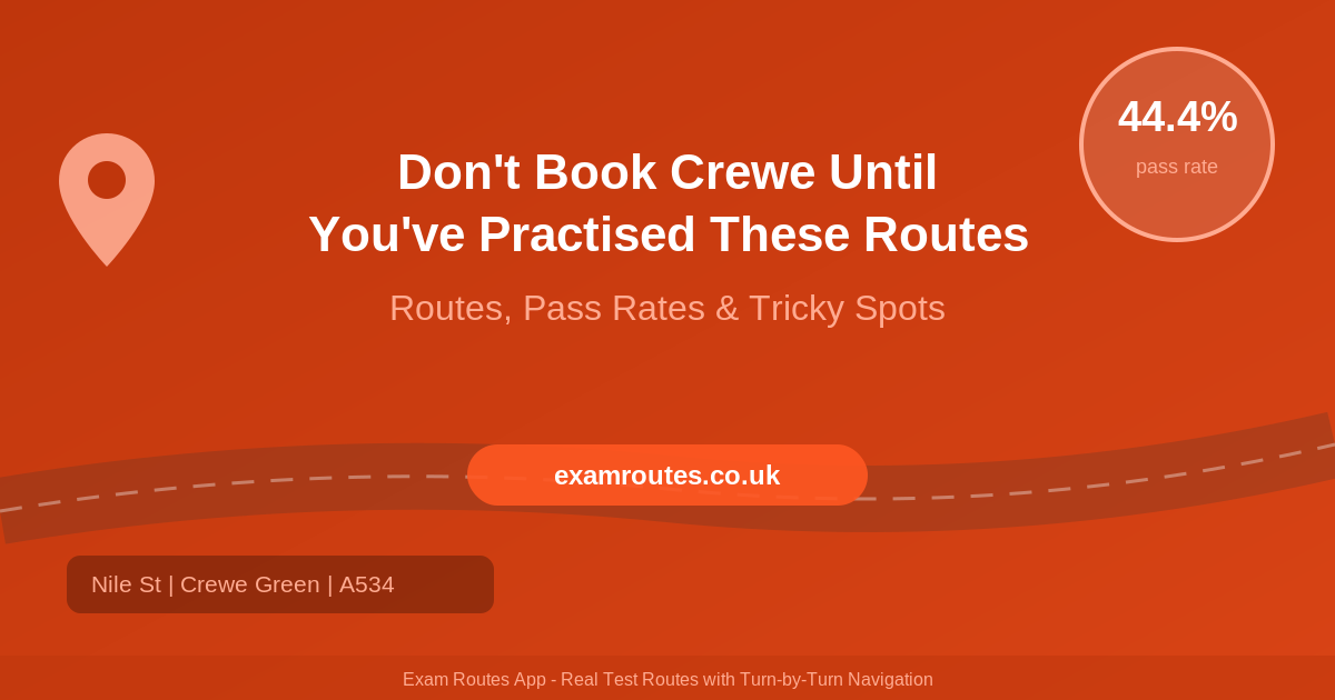 Don’t Book Crewe Until You’ve Practised These Routes (2026 Guide)