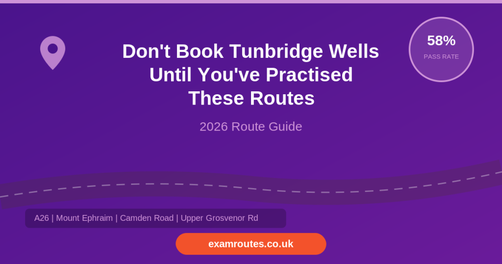 Don't Book Tunbridge Wells Until You've Practised These Routes (2026 Guide)