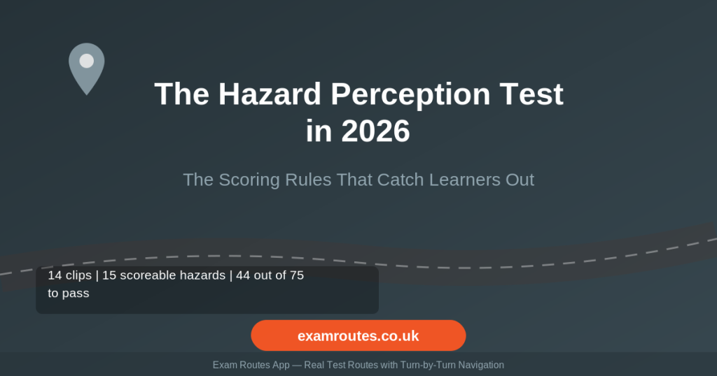 Hazard perception test 2026 scoring rules featured image