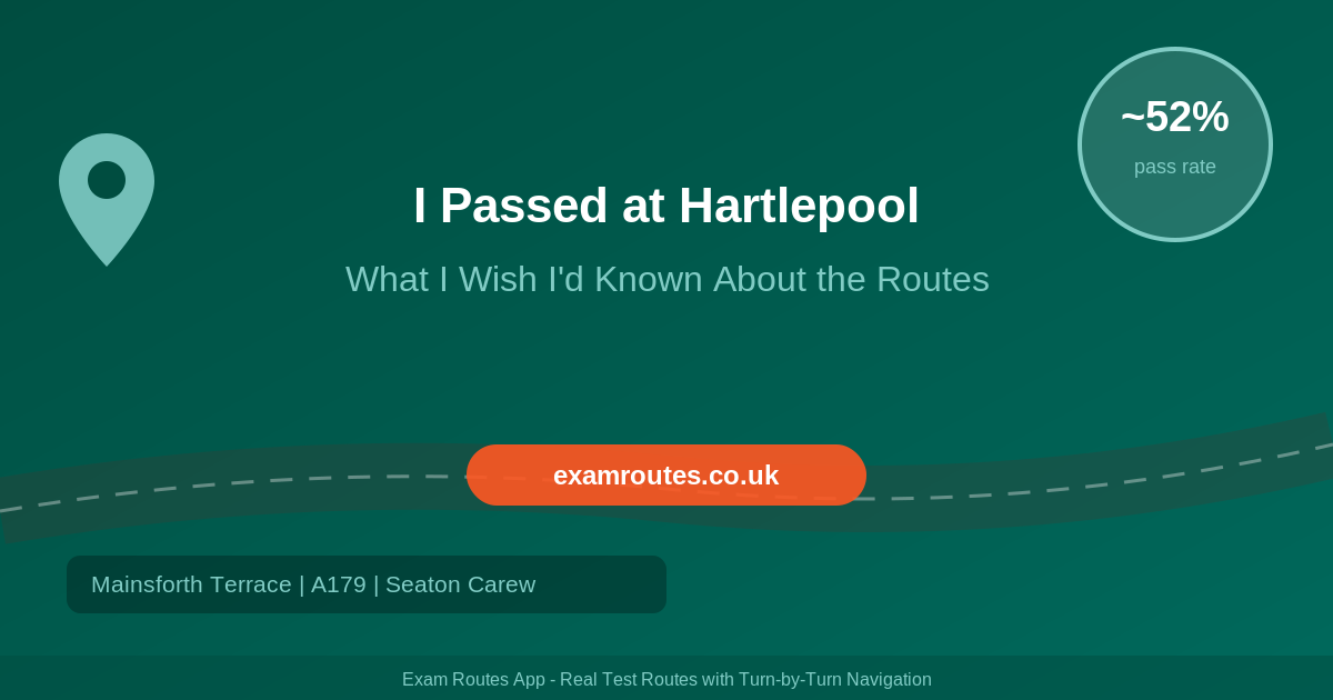 I Passed at Hartlepool – Here’s What I Wish I’d Known About the Routes in 2026