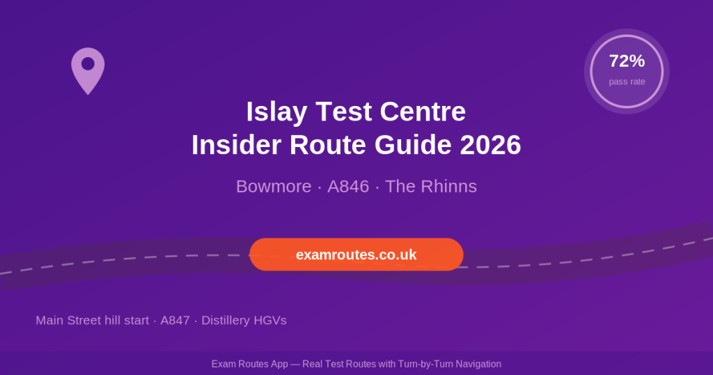 The Insider Guide to Islay Test Centre: Routes That Catch Learners Out in 2026 - Exam Routes featured image