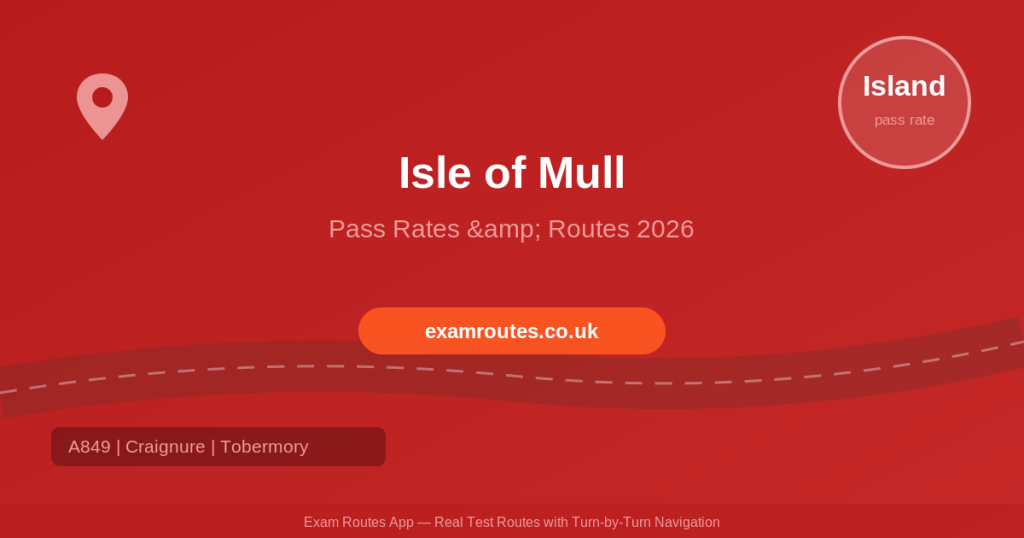 Isle of Mull Driving Test 2026: Pass Rates Revealed - Plus the Routes You Need to Know