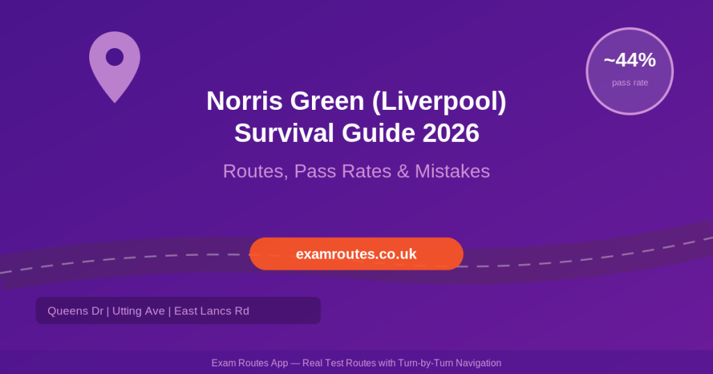 Norris Green (Liverpool) driving test routes 2026 featured image