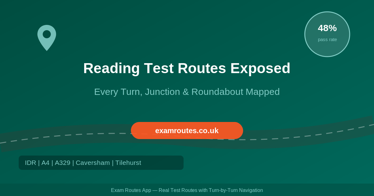 Reading Test Routes Exposed: Every Turn, Junction & Roundabout Mapped (2026)