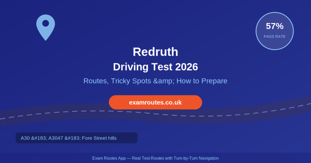 Redruth driving test centre 2026 featured image - Exam Routes