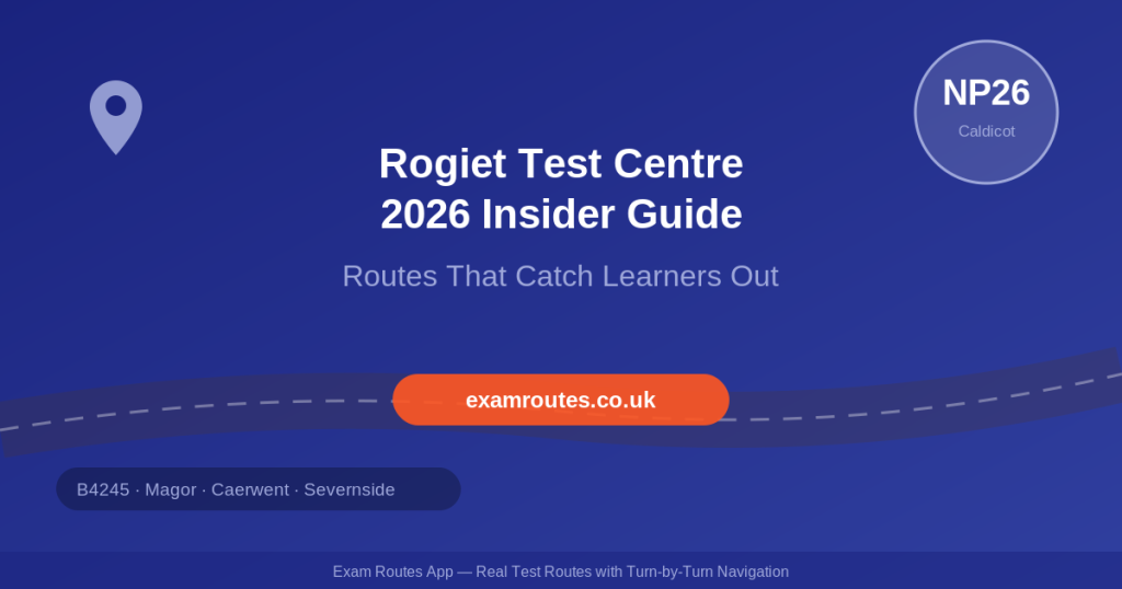The Insider Guide to Rogiet Test Centre: Routes That Catch Learners Out in 2026
