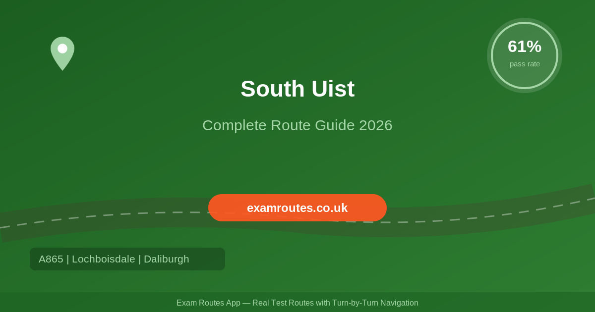 South Uist driving test centre complete route guide 2026