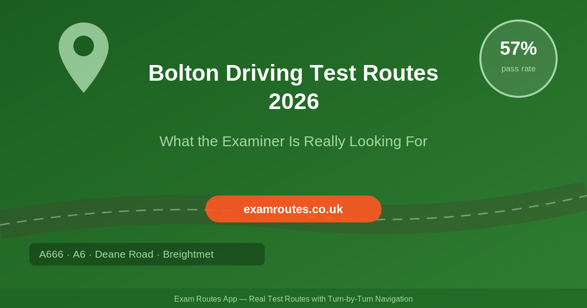 Bolton Driving Test Routes 2026 – What the Examiner Is Really Looking For