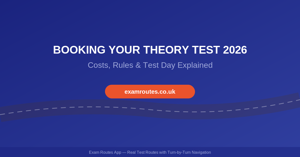 Booking Your Theory Test in 2026: Costs, Rules and What Happens on the Day
