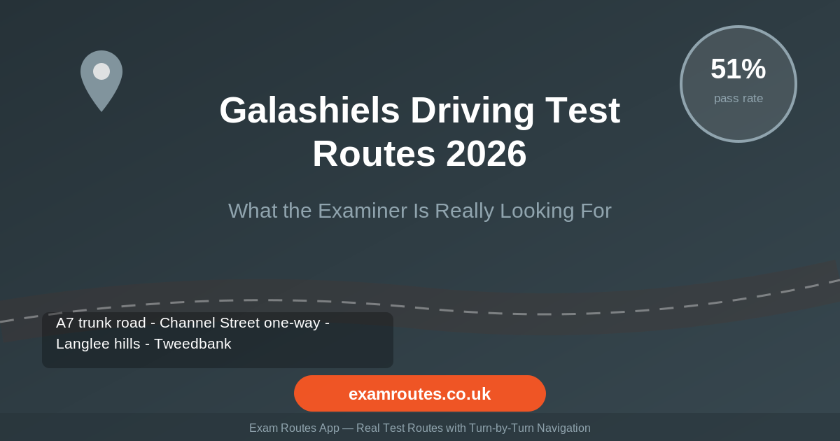 Galashiels Driving Test Routes 2026 – What the Examiner Is Really Looking For