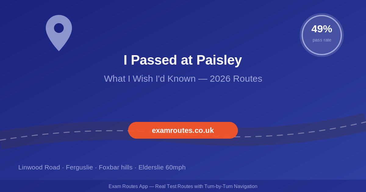 I Passed at Paisley – Here’s What I Wish I’d Known About the Routes in 2026
